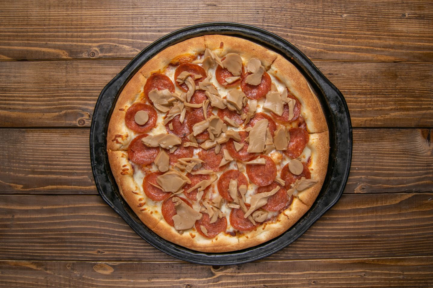 Pepperoni With Mushroom Pizza