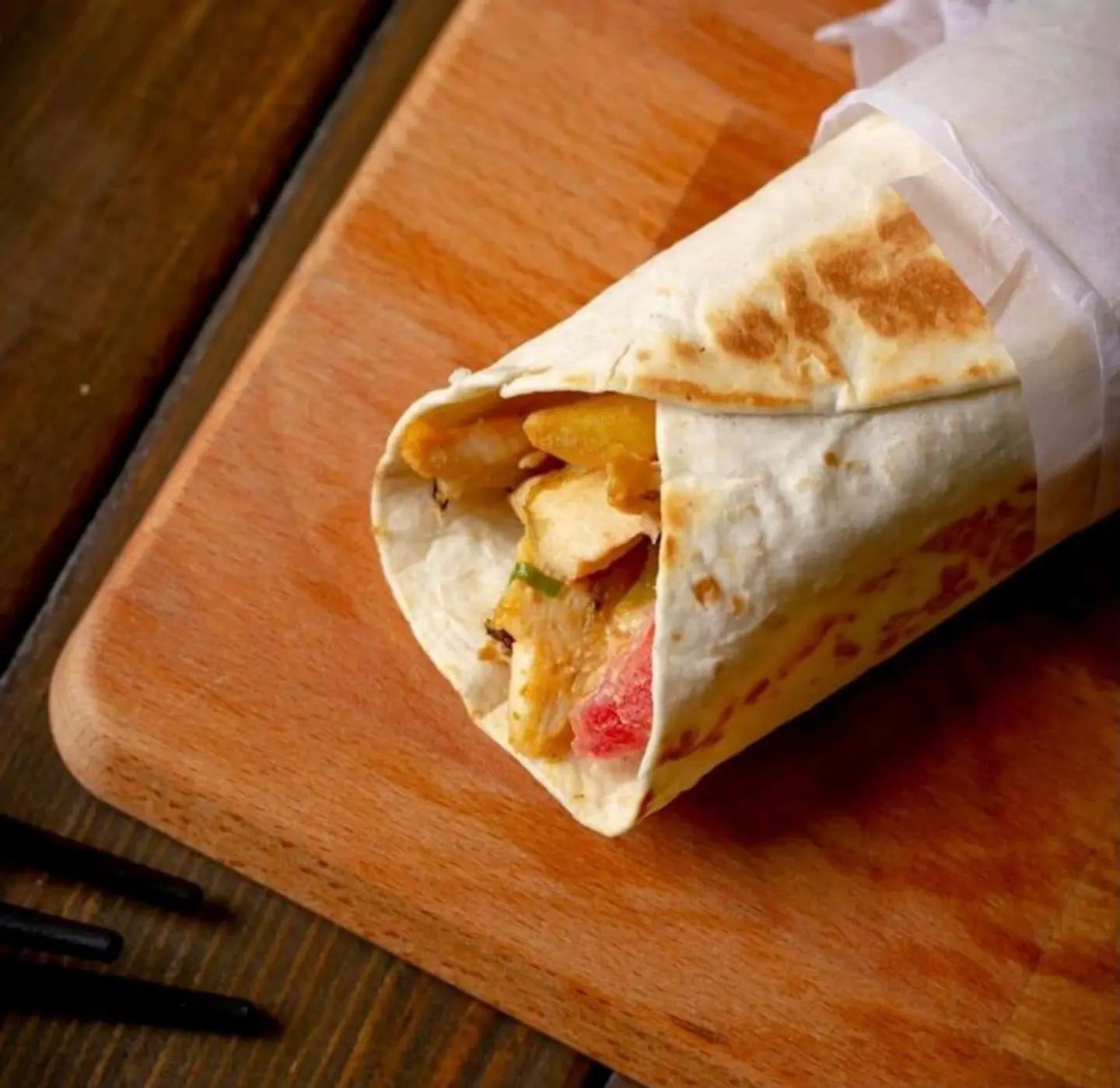 Saj Chicken Shawarma With Cheese