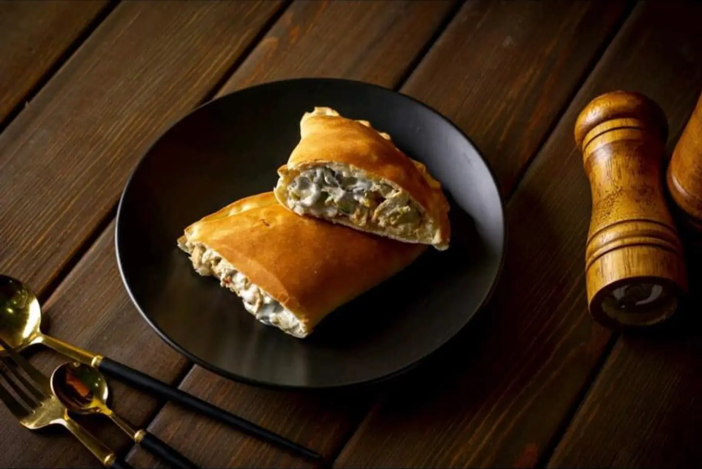 Arayes Chicken  Pie