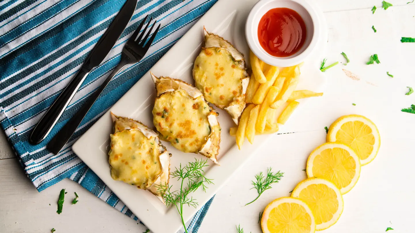Crab With Cheese