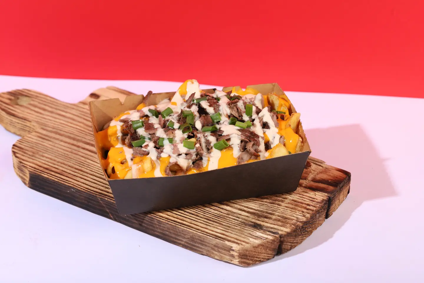 بطاطا ابو العبد مع لحم وجبن