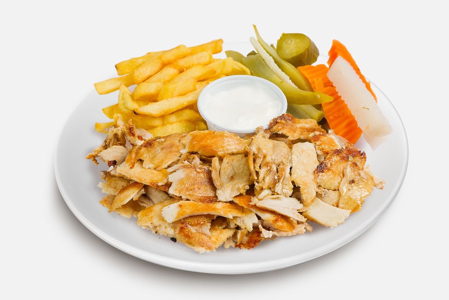 صحن شاورما صغير