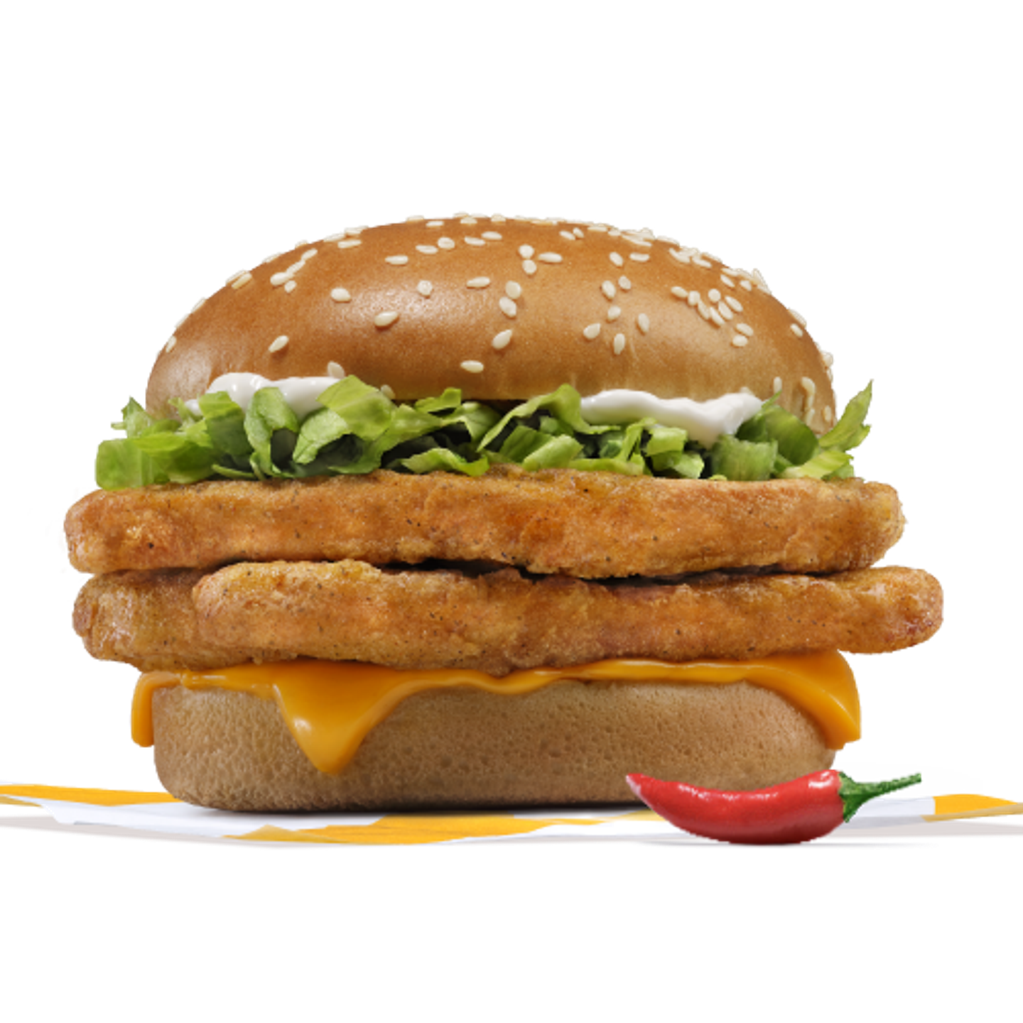 Spicy Mc Chicken Double Up