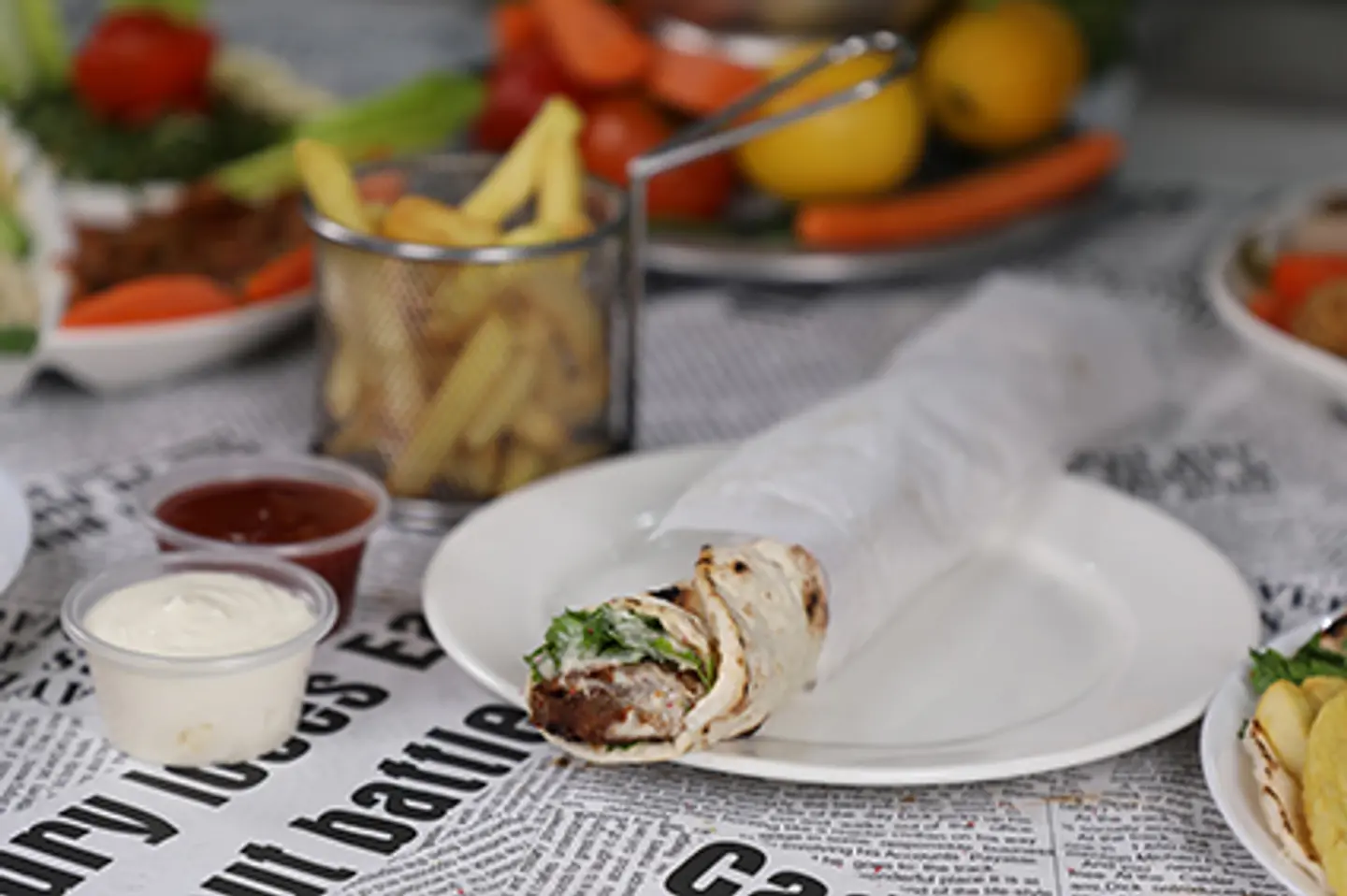 Meat Kebab With Eggplant - Small
