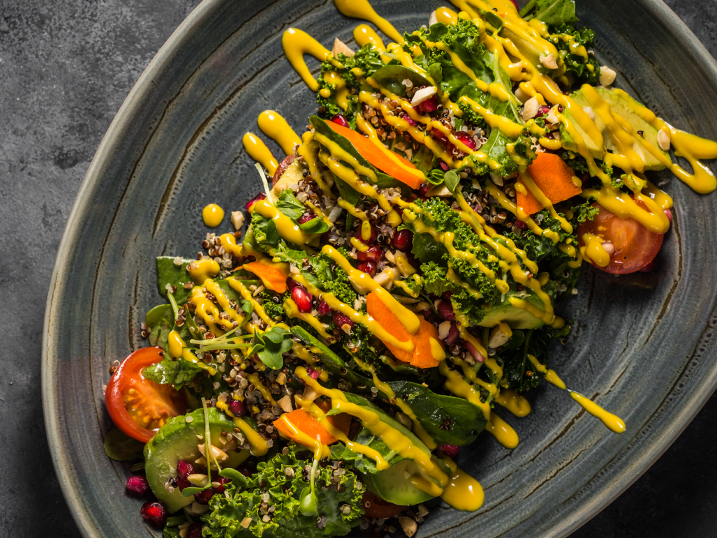 Quinoa Pomegranate Salad