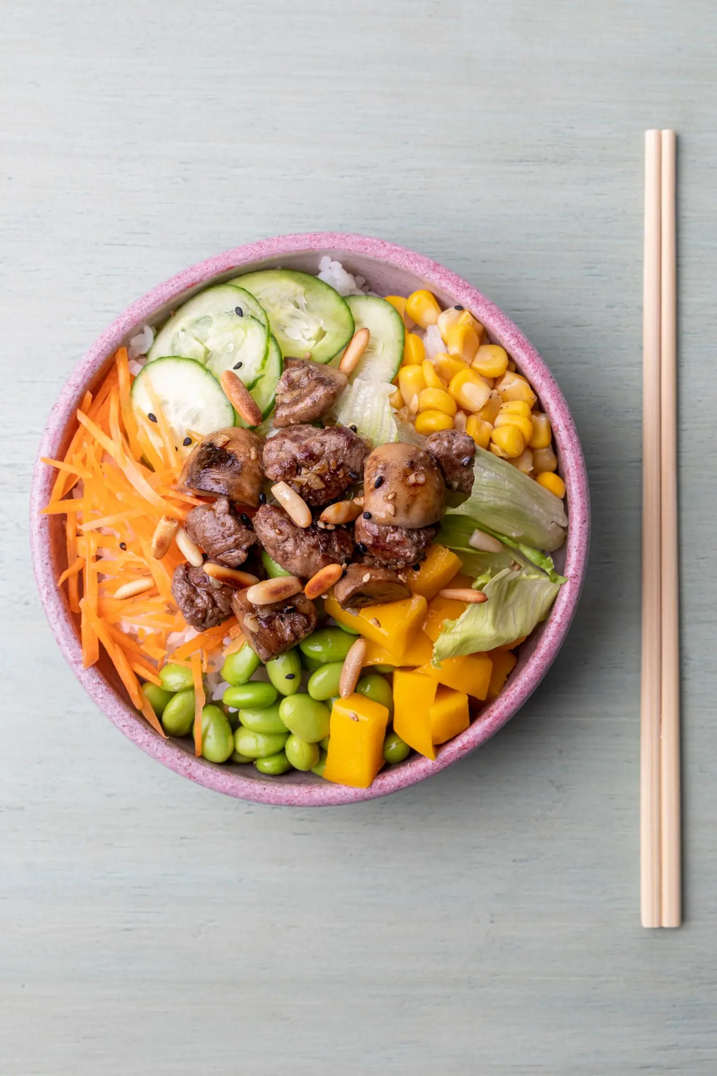 Beef Minoso Poke