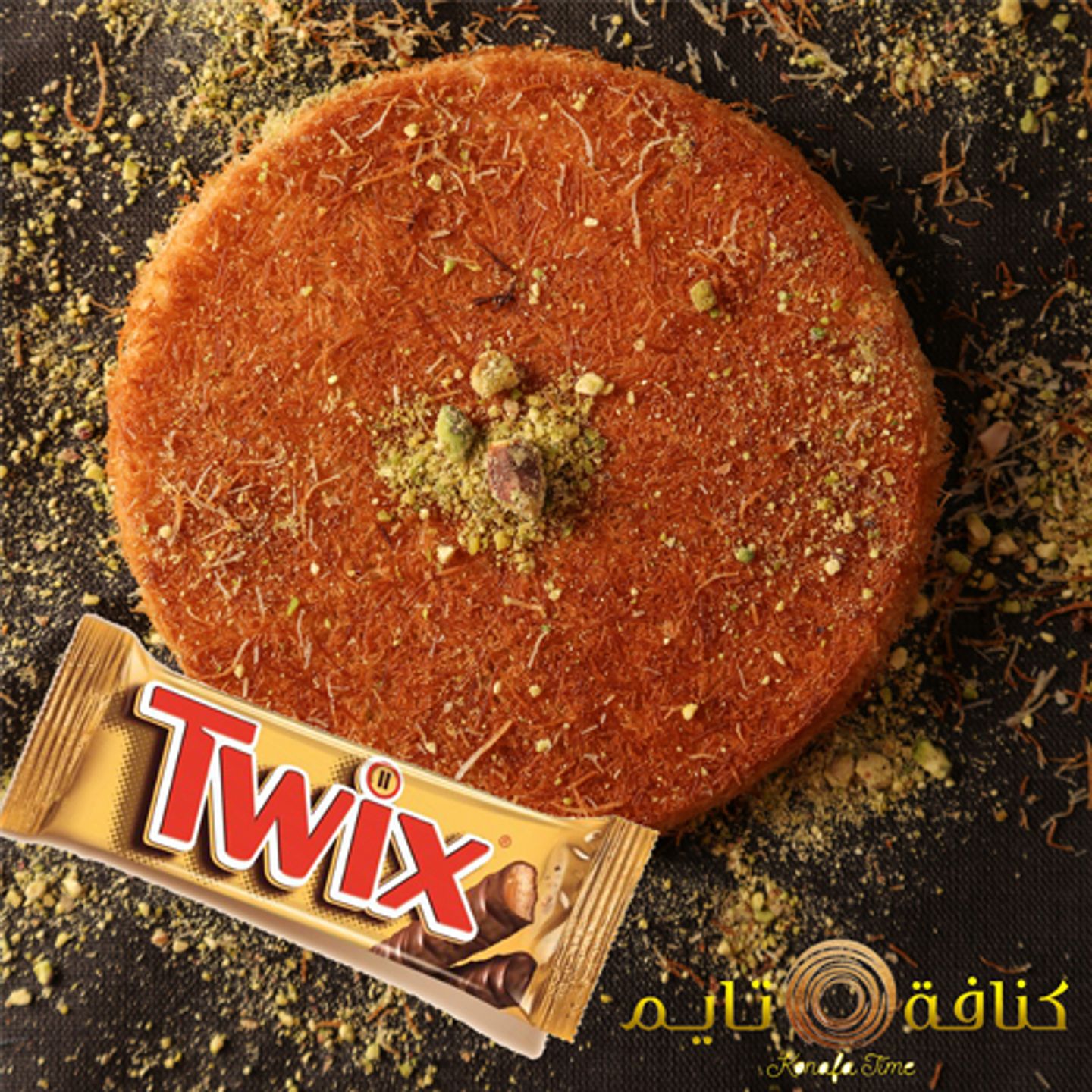 Knafeh With Twix - Family