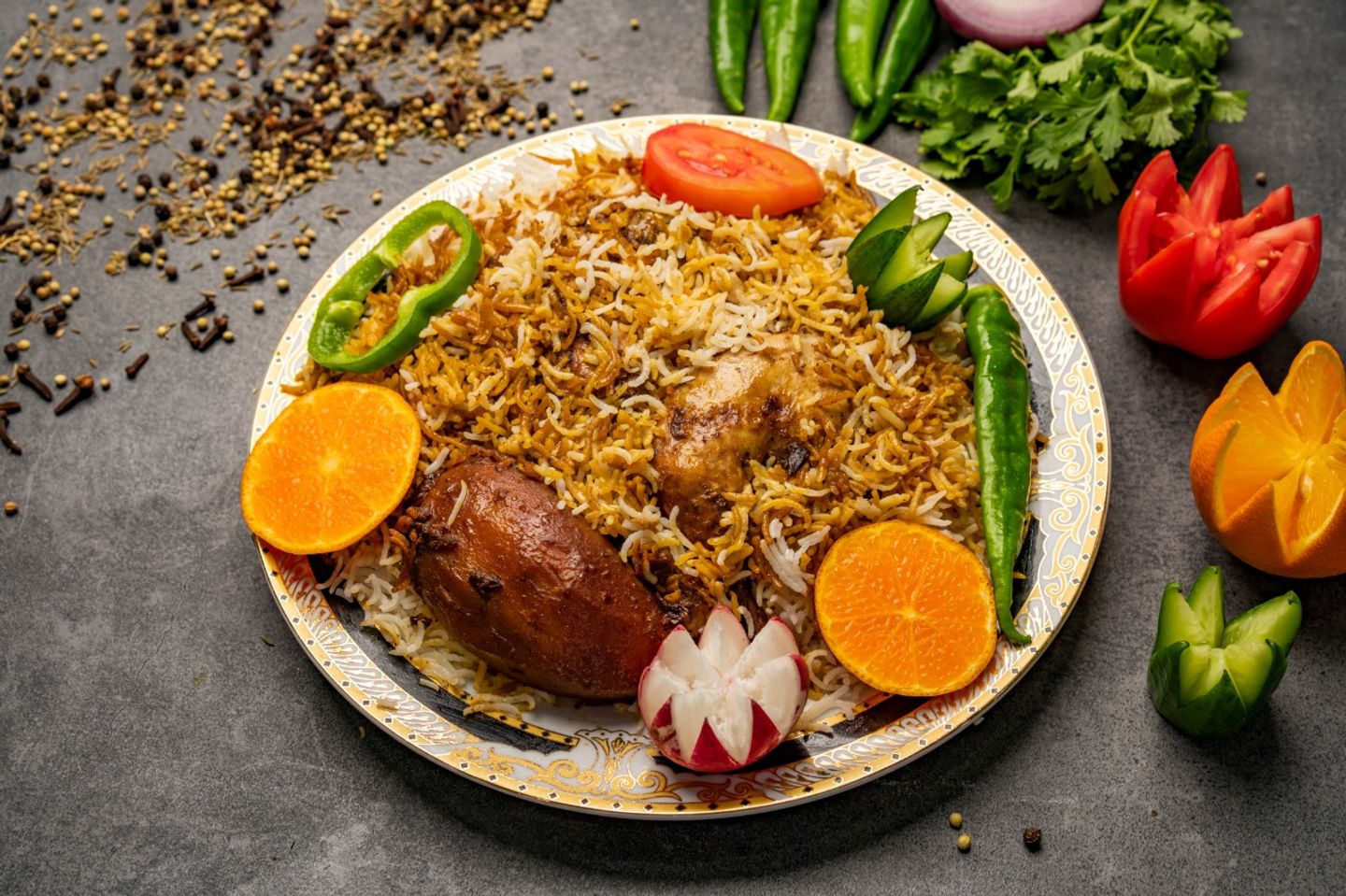 Chicken Zurbian - Quarter