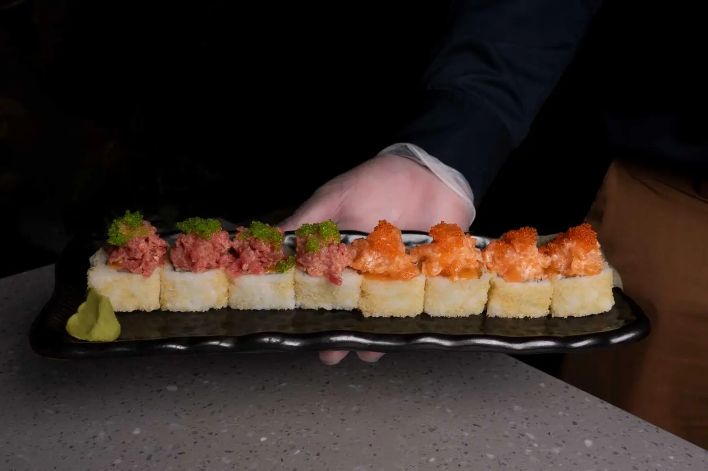 Crunchy Cali Tartare   8 P Cs
