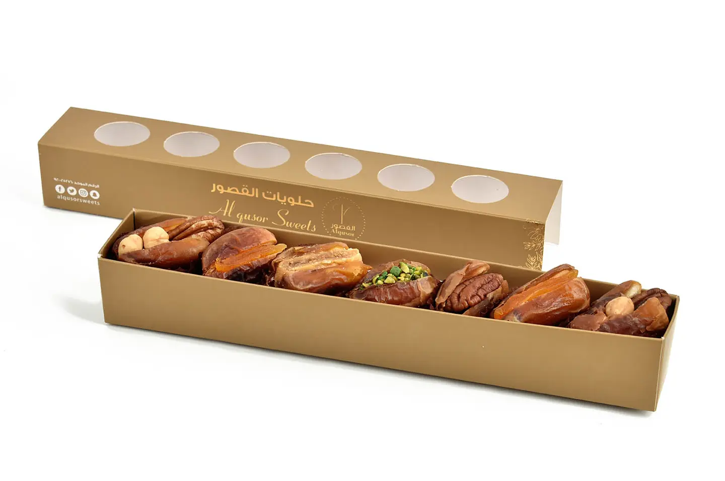 Box Of Dates Stuffed With Nuts And Dried Fruits 150 G