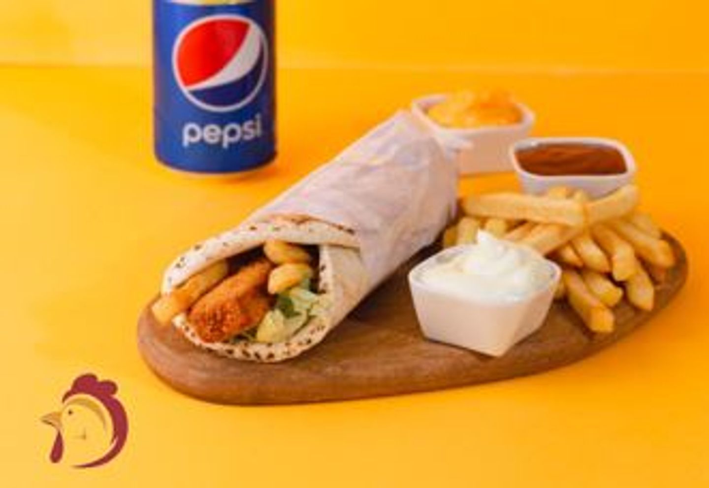 Chicken Kebab Sandwich Meal