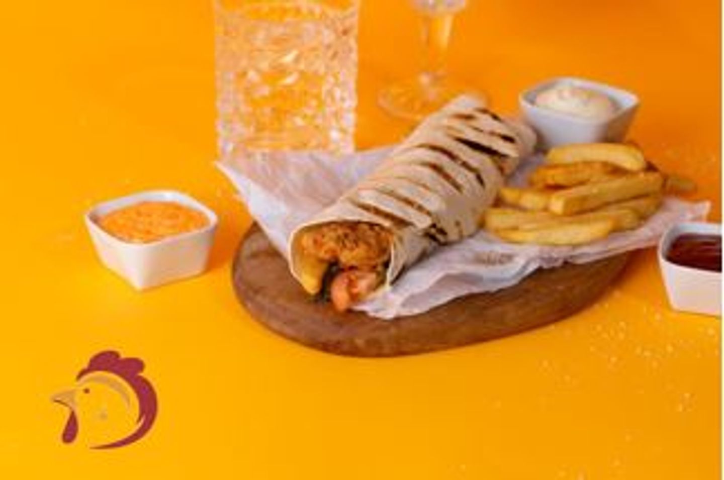 Chicken Kebab Sandwich Meal