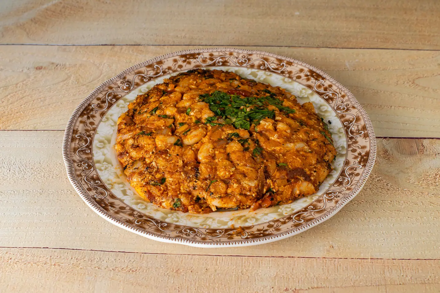 فاصولياء بالبيض