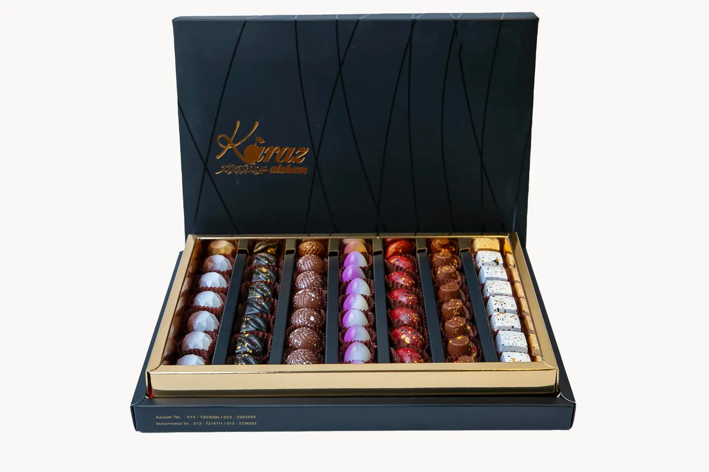 Colored Belgium Chocolate