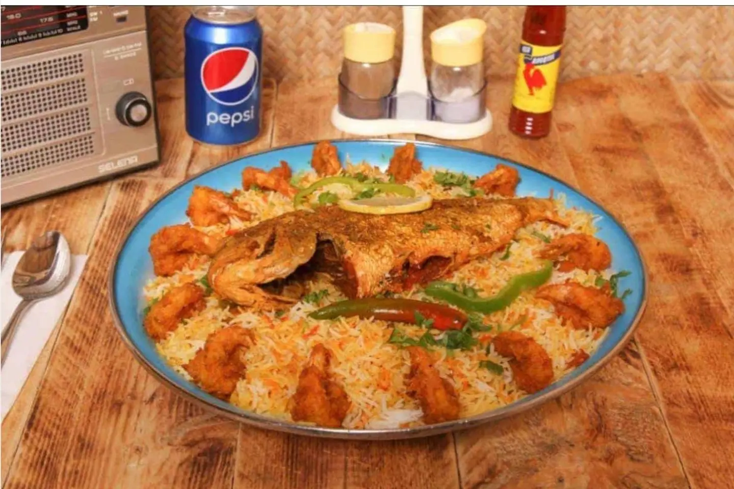 وجبة عندق روبيان