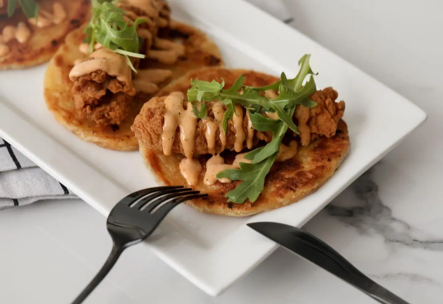 Chicken Taco Paratha