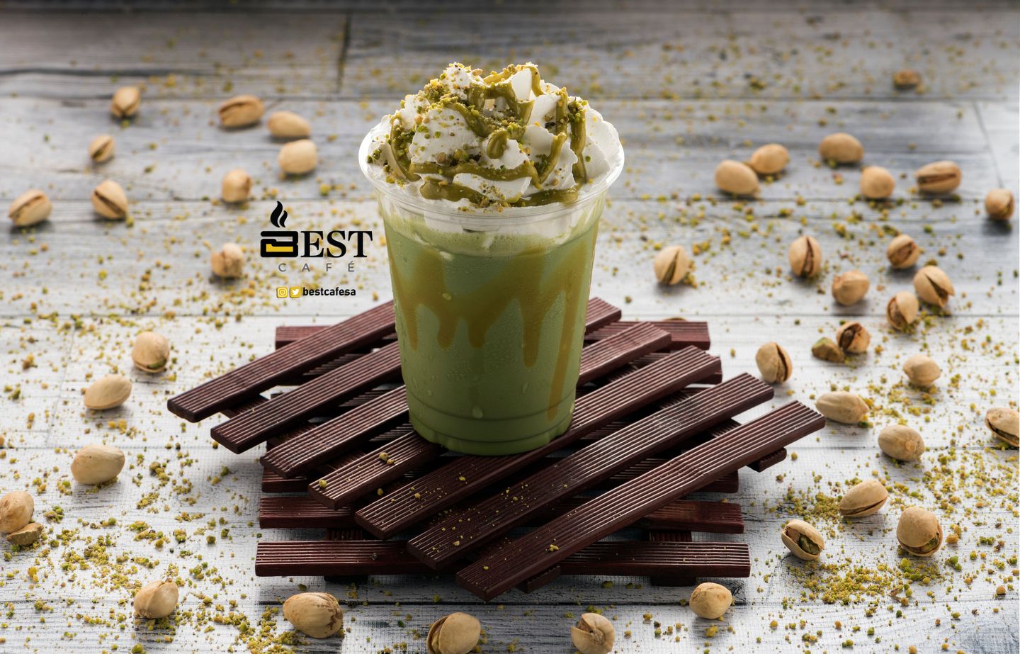 Pistachio Lattee