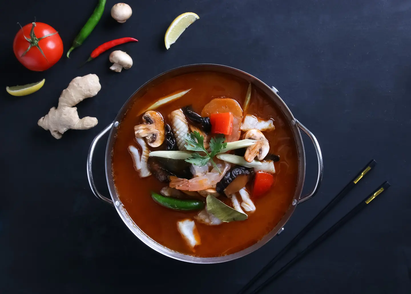 Tom Yam Talay Soup