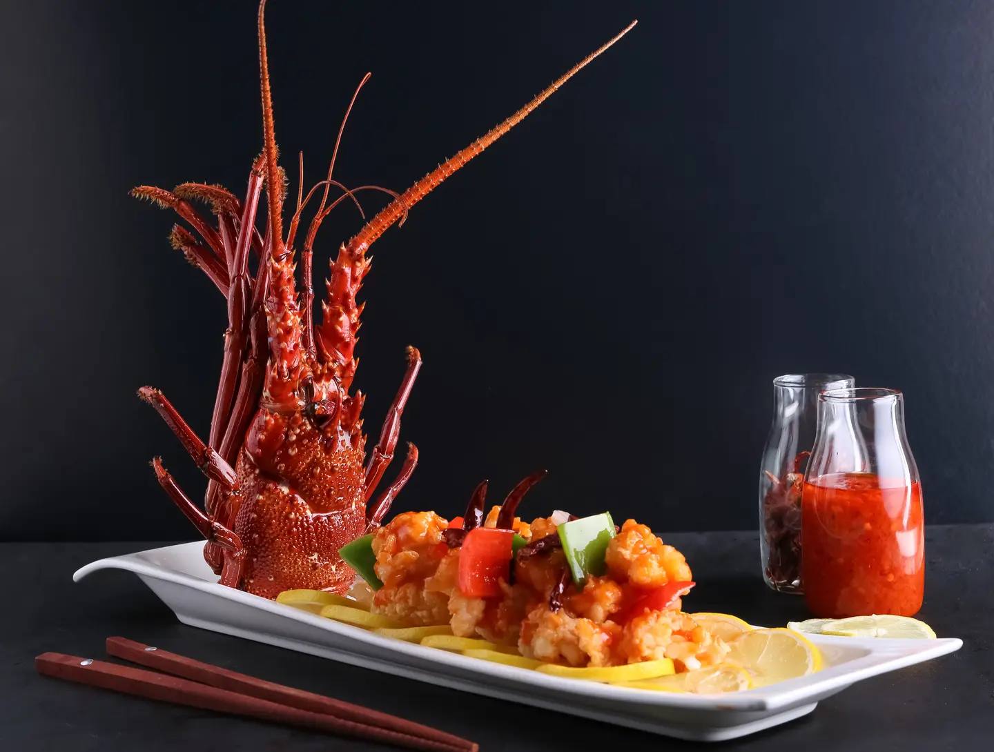 Lobster W/Sezchuan Sause