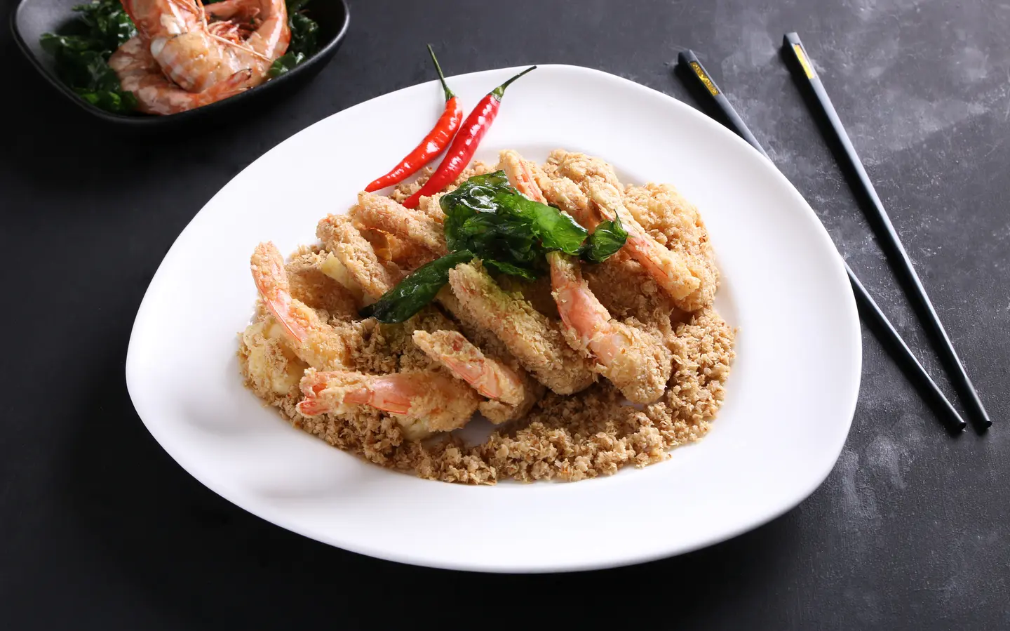 Prawn W/ Oats