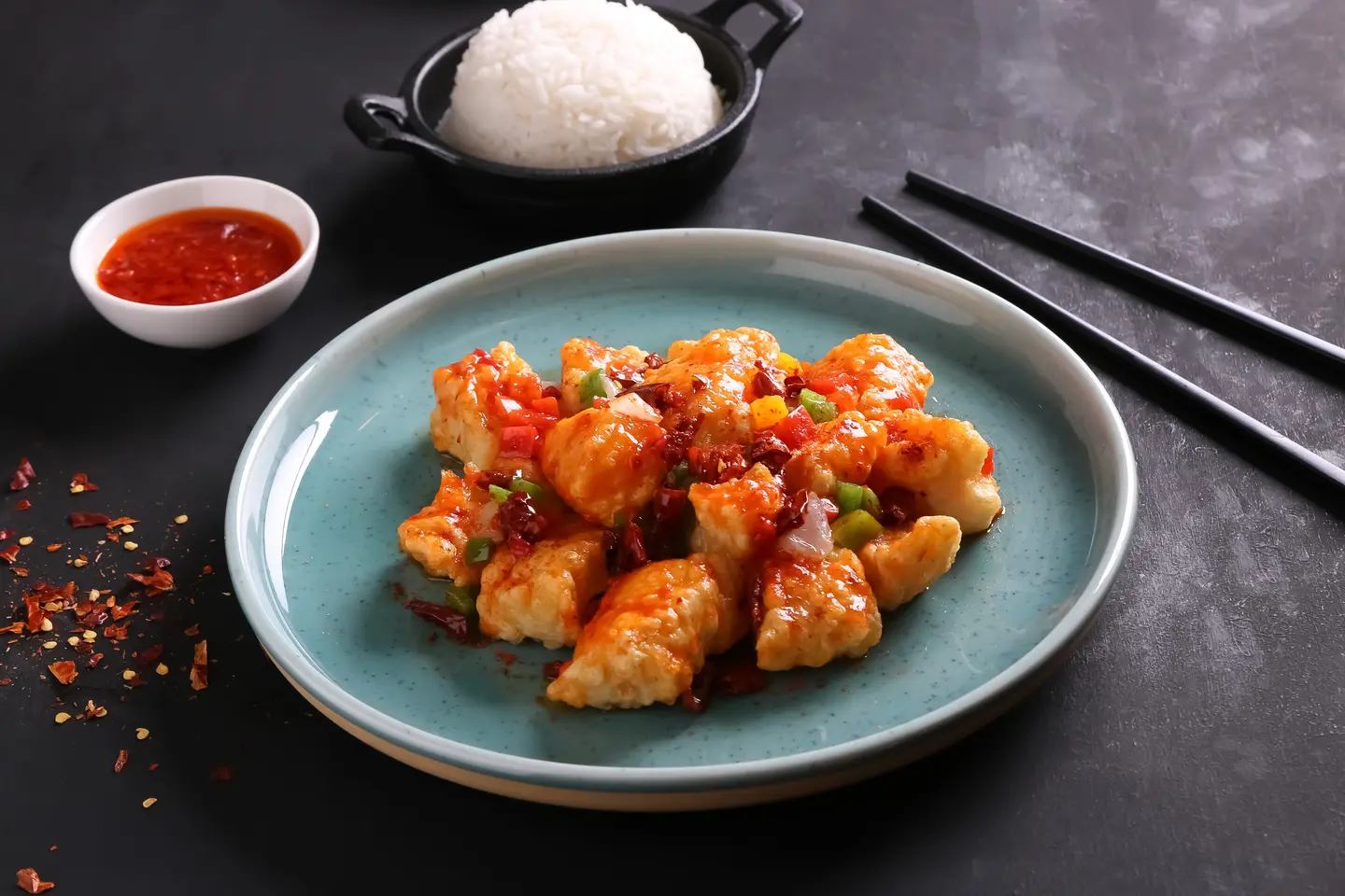 Fish W/ Dried Chili