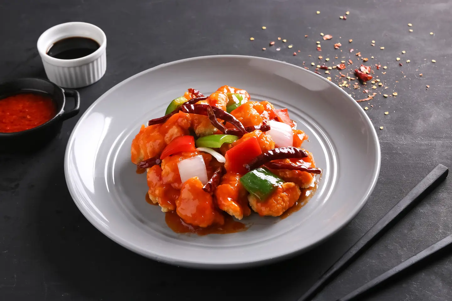 Chicken W/ Sezchuan Sauce