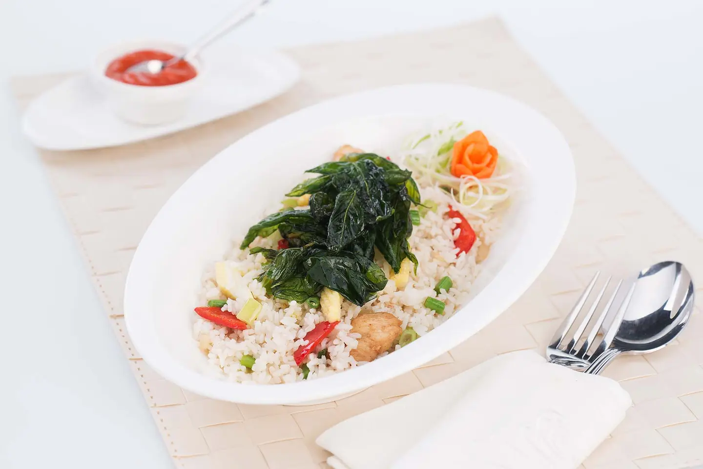 Sea Food Fried Rice W/ Basil