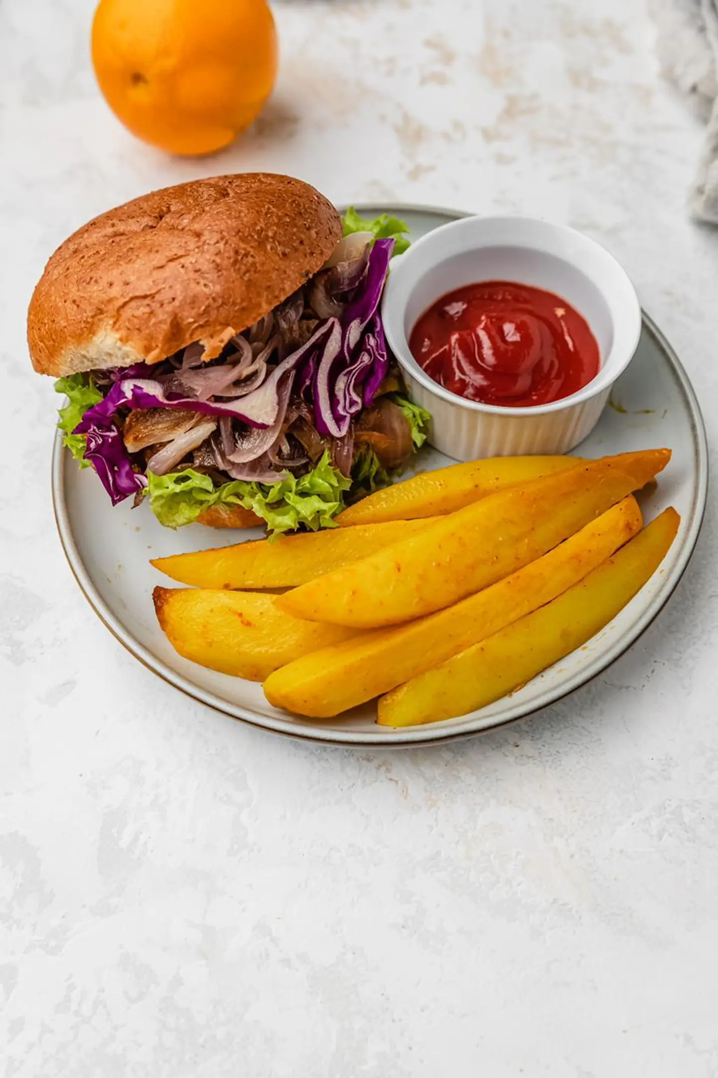 Chicken Fajita Burger