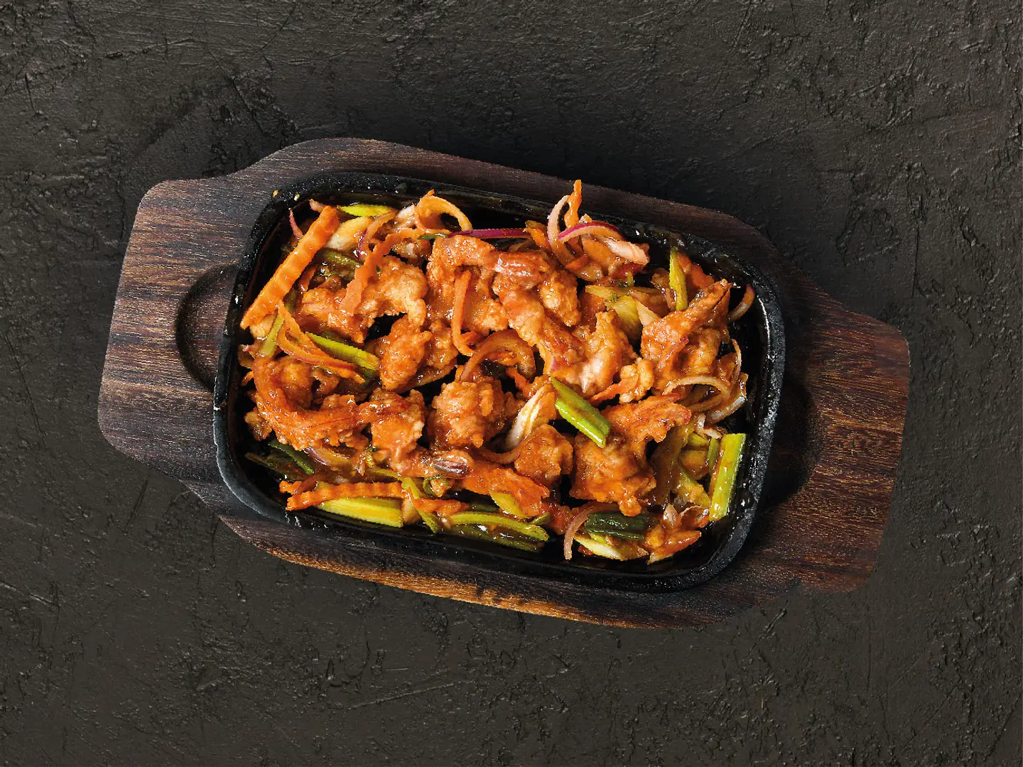 Sriacha Sizzling Prawns