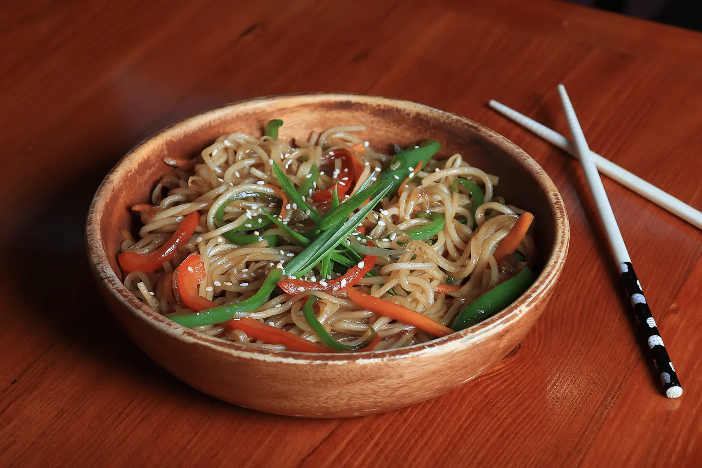Vegetable Teriyaki Noodles