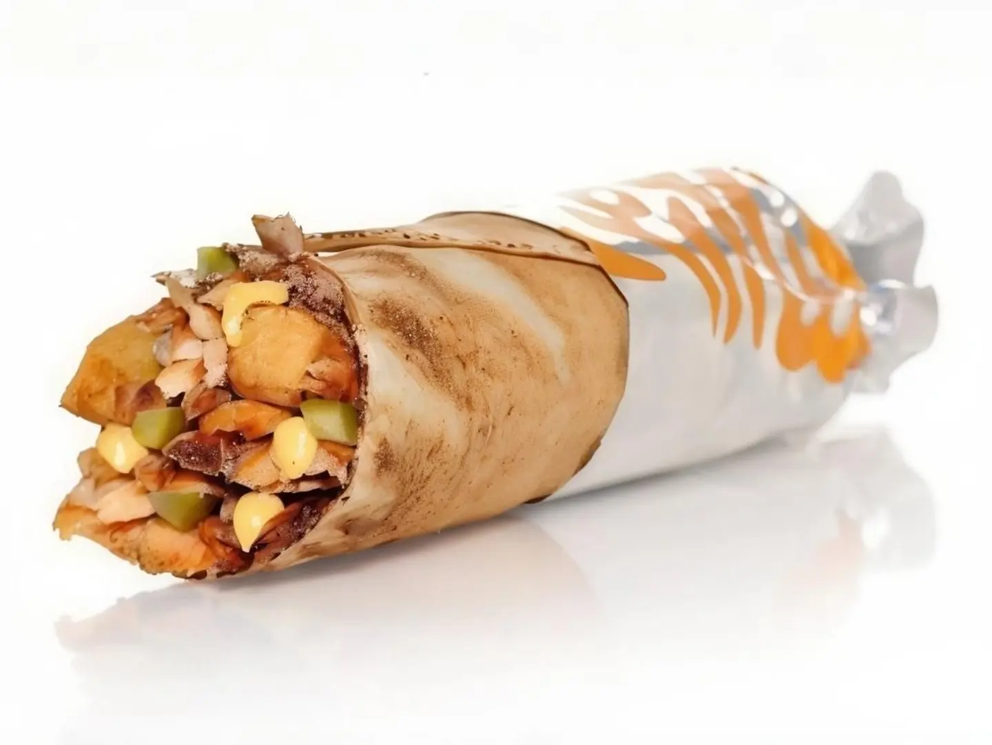 شاورما ساندويتش حراق بالجبن