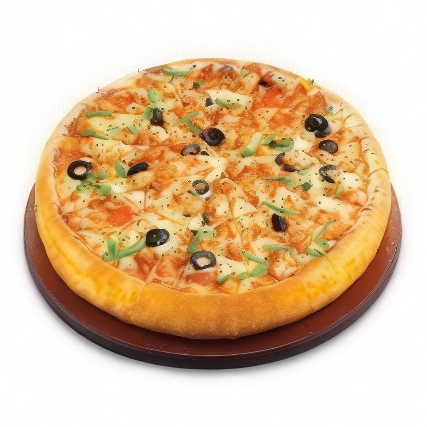 Chicken Pizza With Vegetables