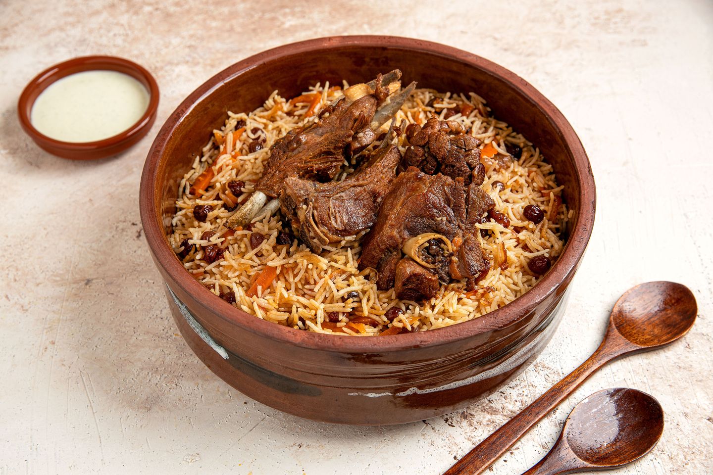 كبسة لحم طازج