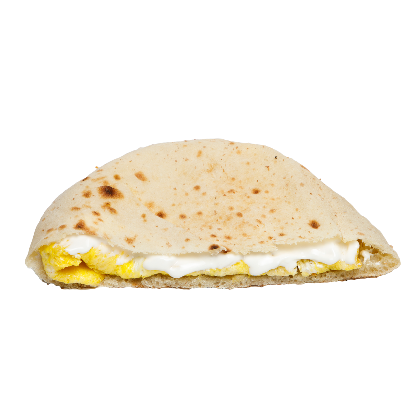 بيض مقلي بالجبن  خبز نخاله