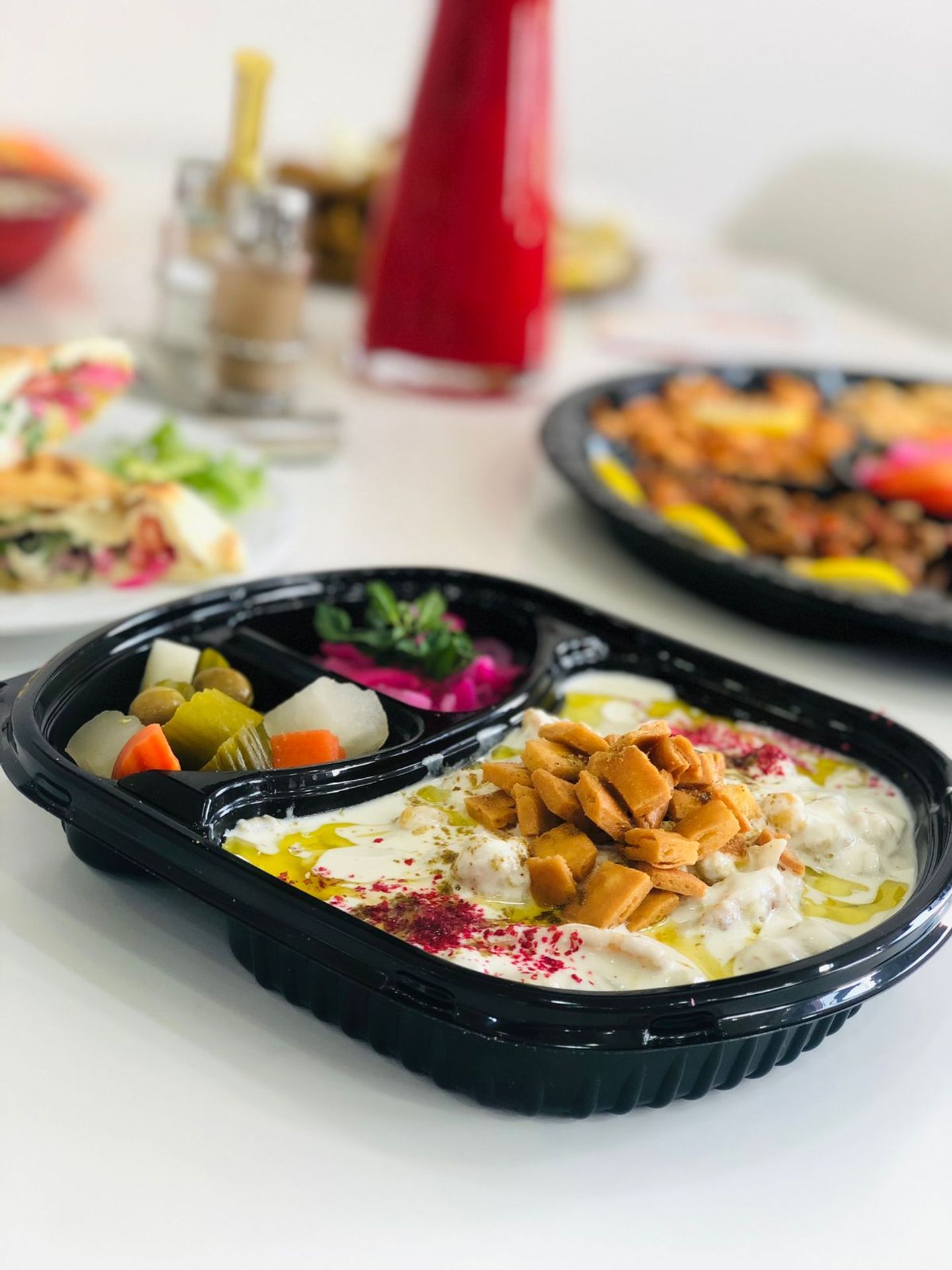 Fatteh With Oil