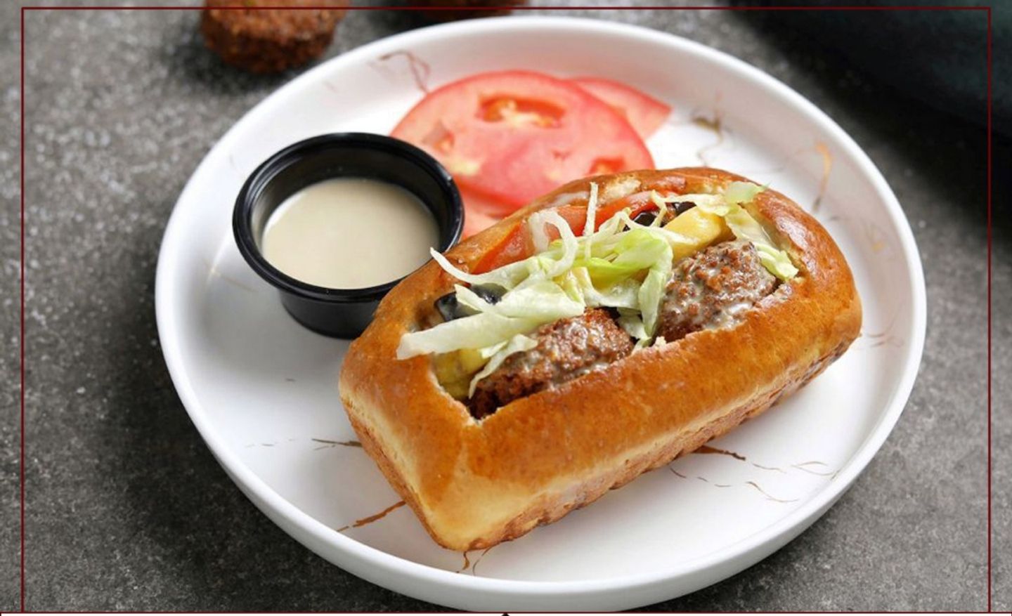 Brioche Falafel