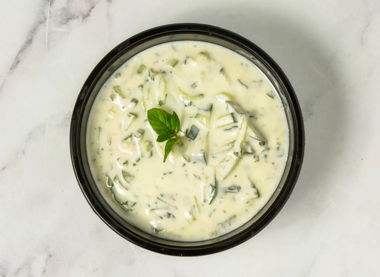 Cucumber Laban Salad