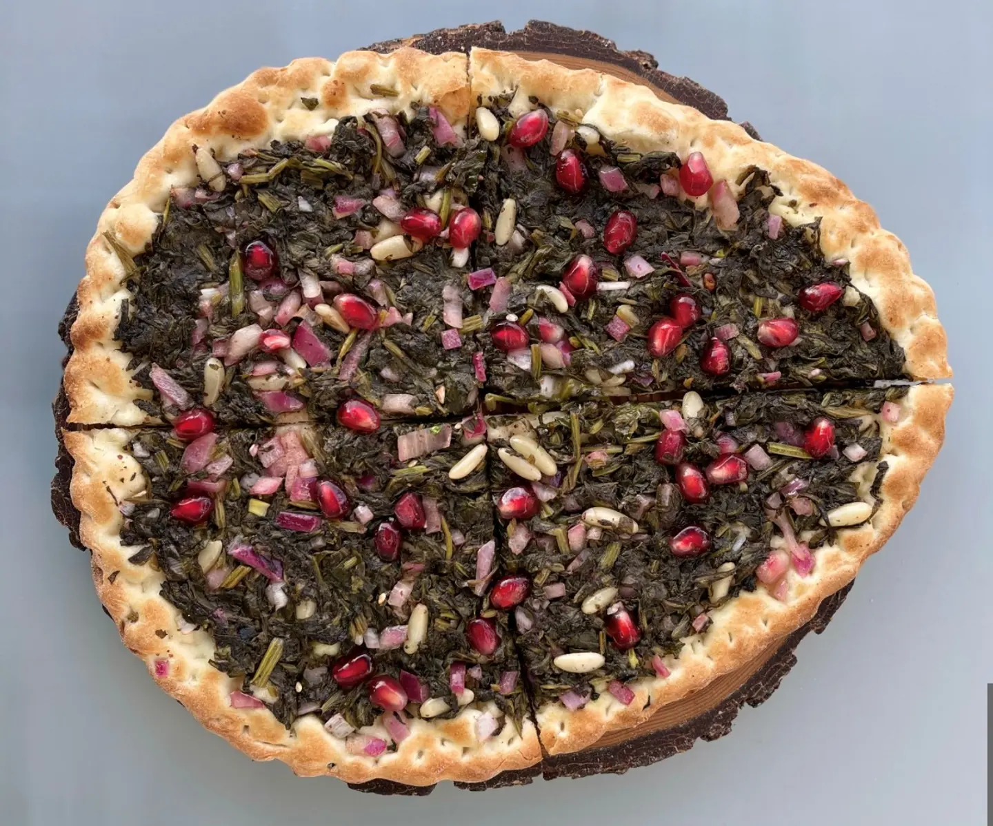 بيتزا سبانخ