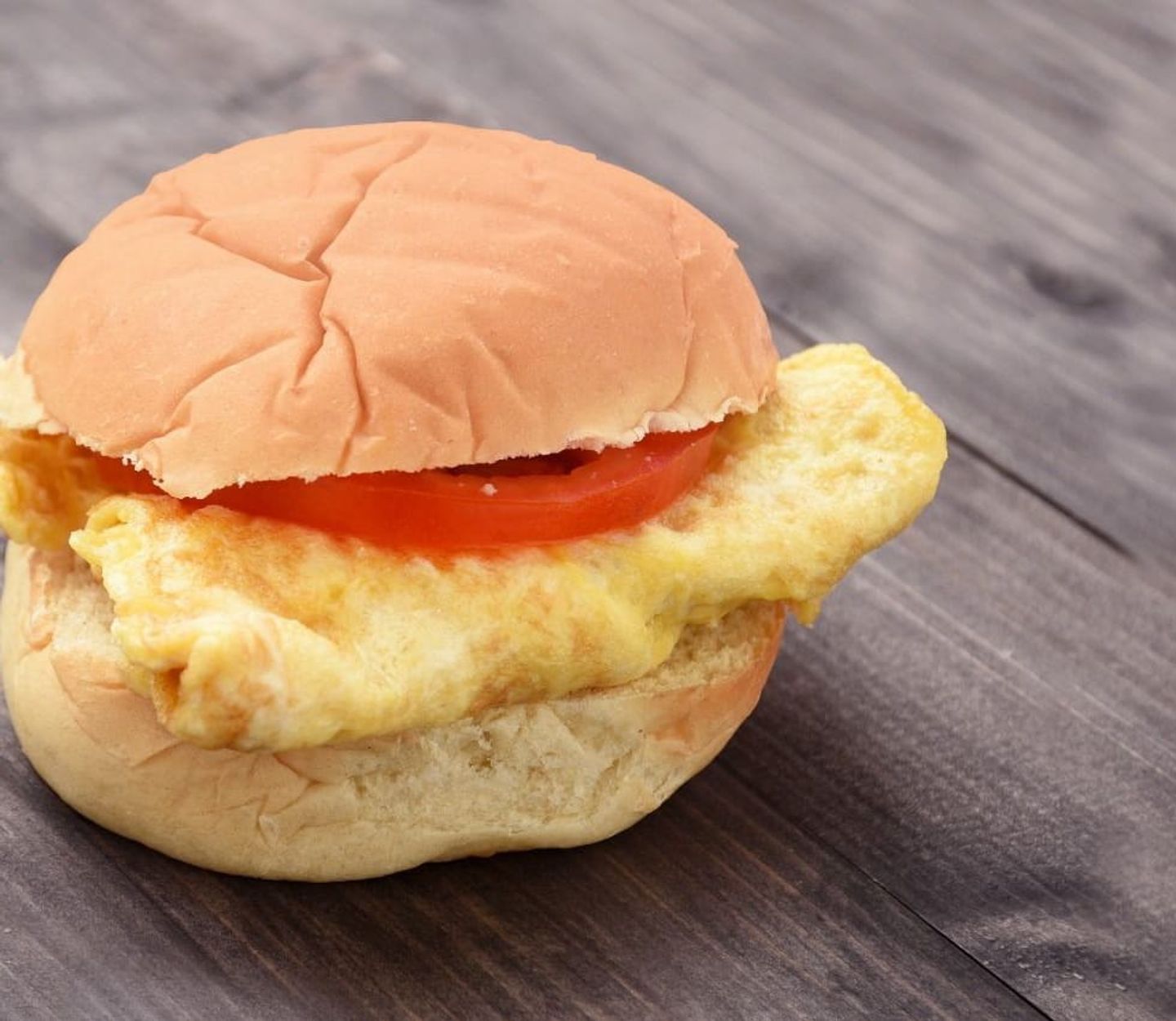 Fried Eggs In Burger Burger