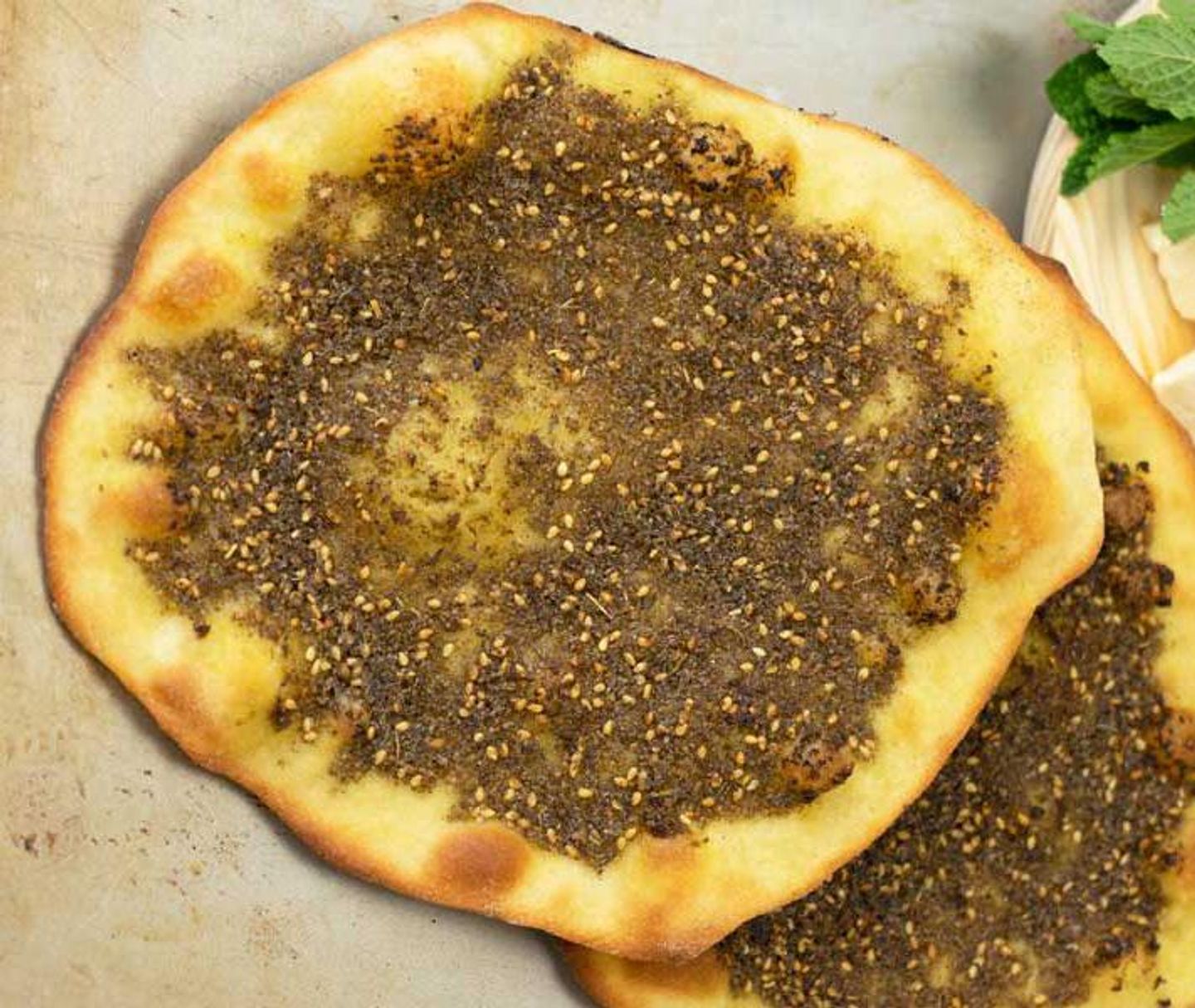 فطيرة زعتر ساده