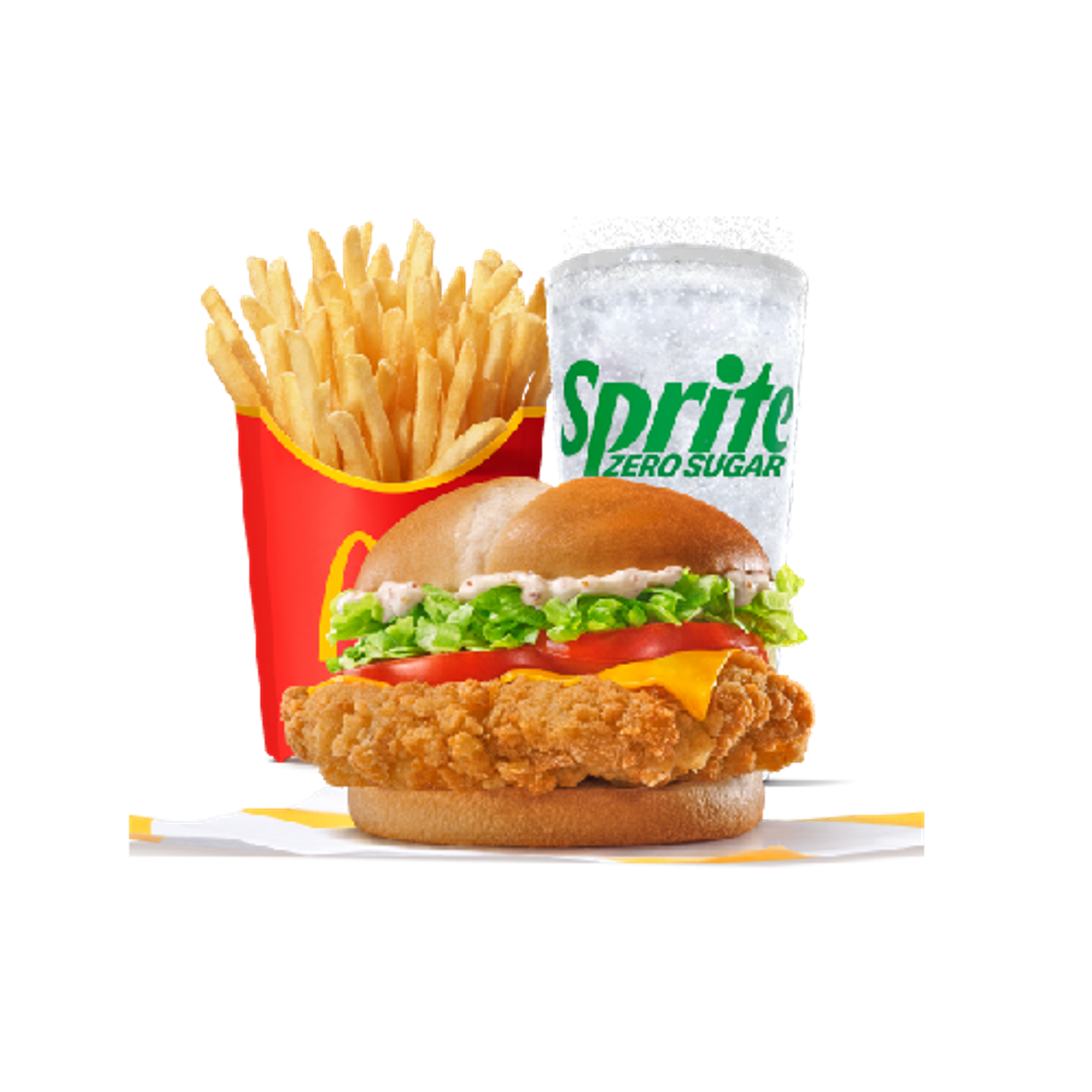Mc Crispy Chicken Deluxe Meal