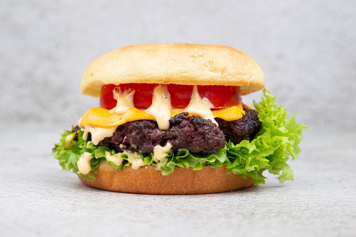 Folcano / Trias Burger Meat Or Chicken