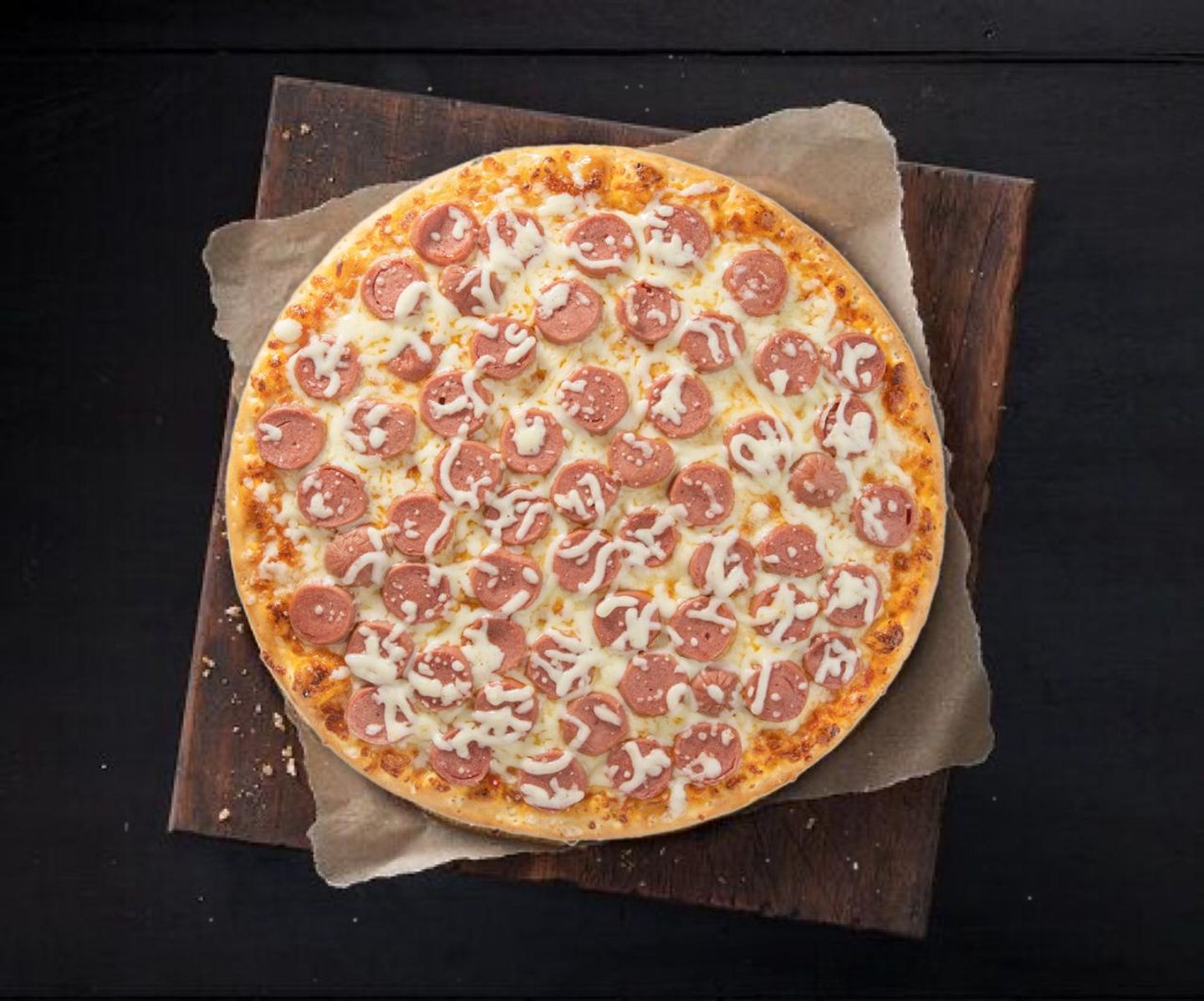 Hot Dog Pizza