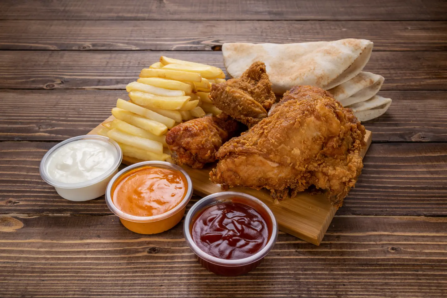 بروستد دجاج حراق