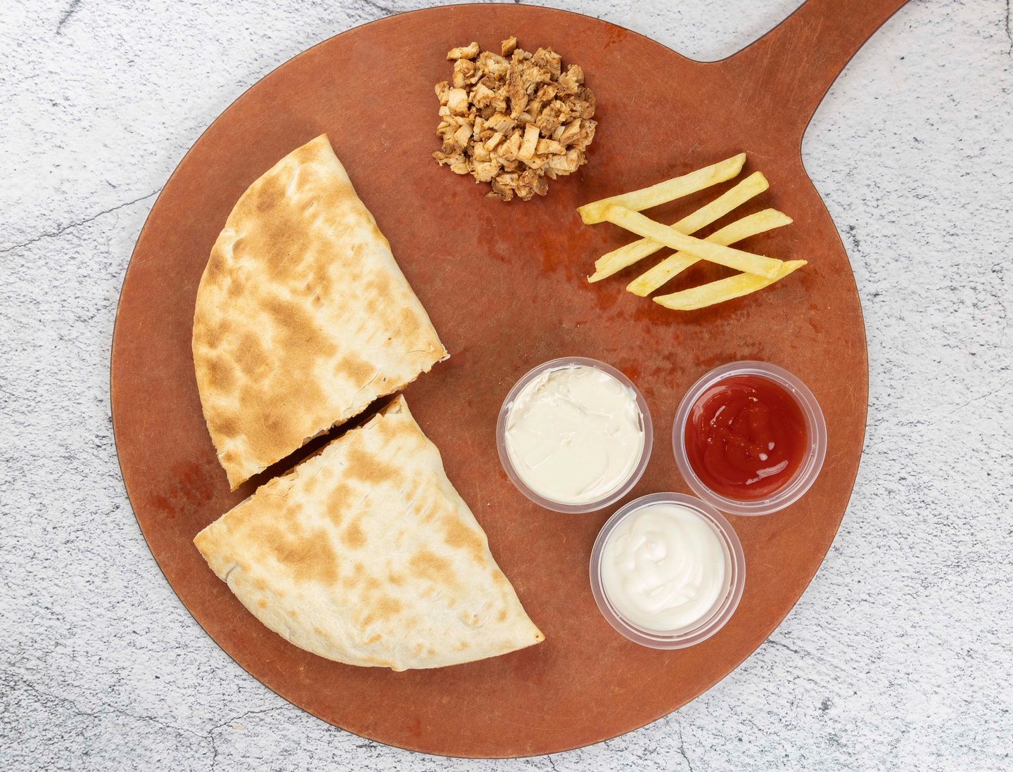Chicken Shawarma Pie
