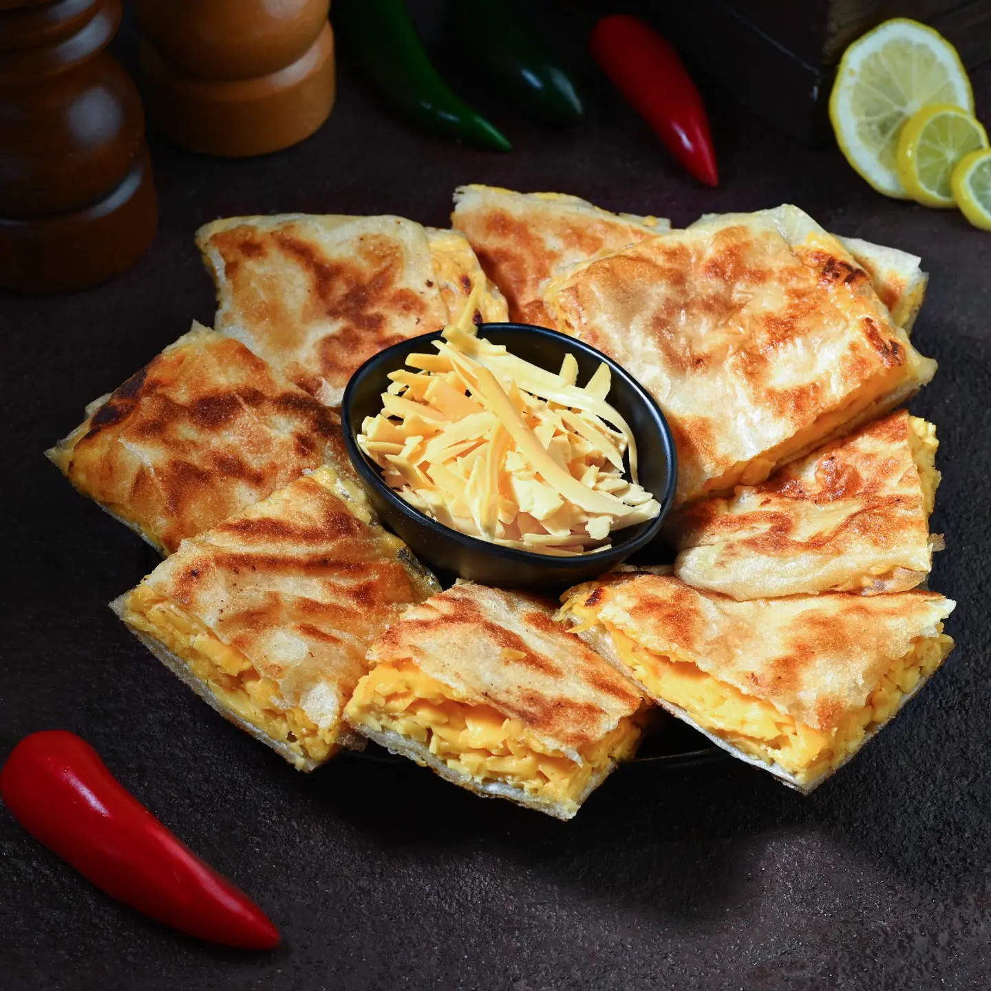 مطبق شيدر سادة