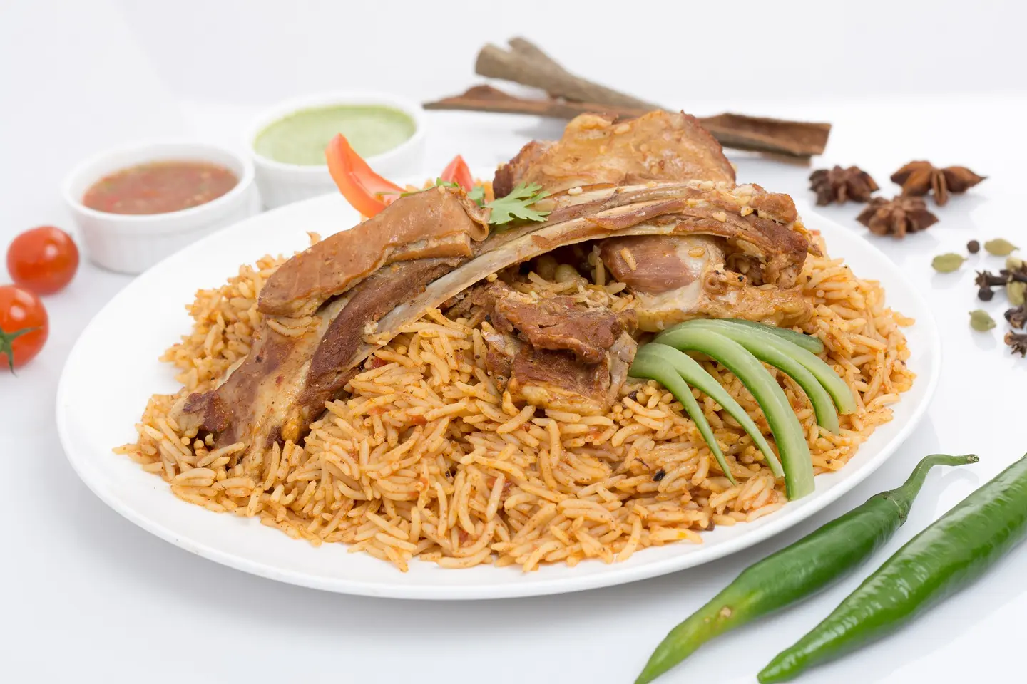 كبسة لحم حاشي