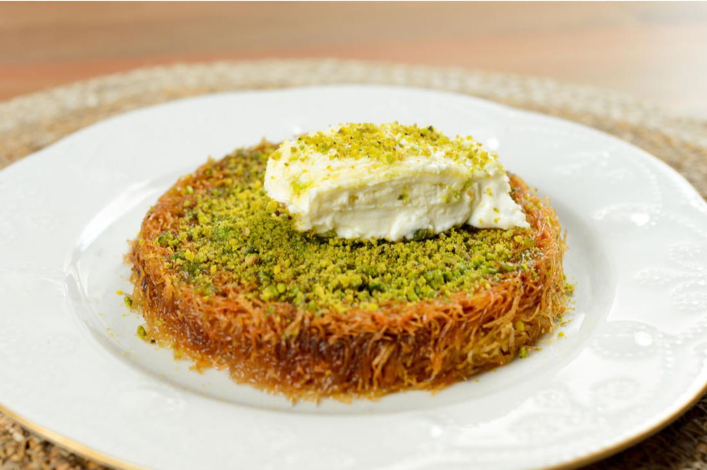 كنافة قشطة