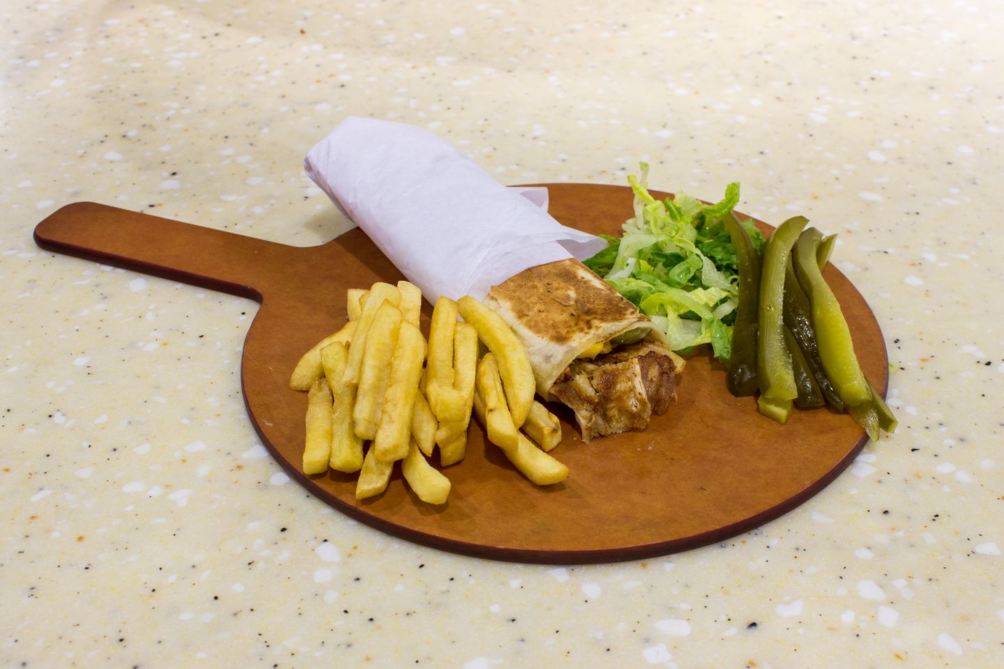 Sag Shawarma  - Small