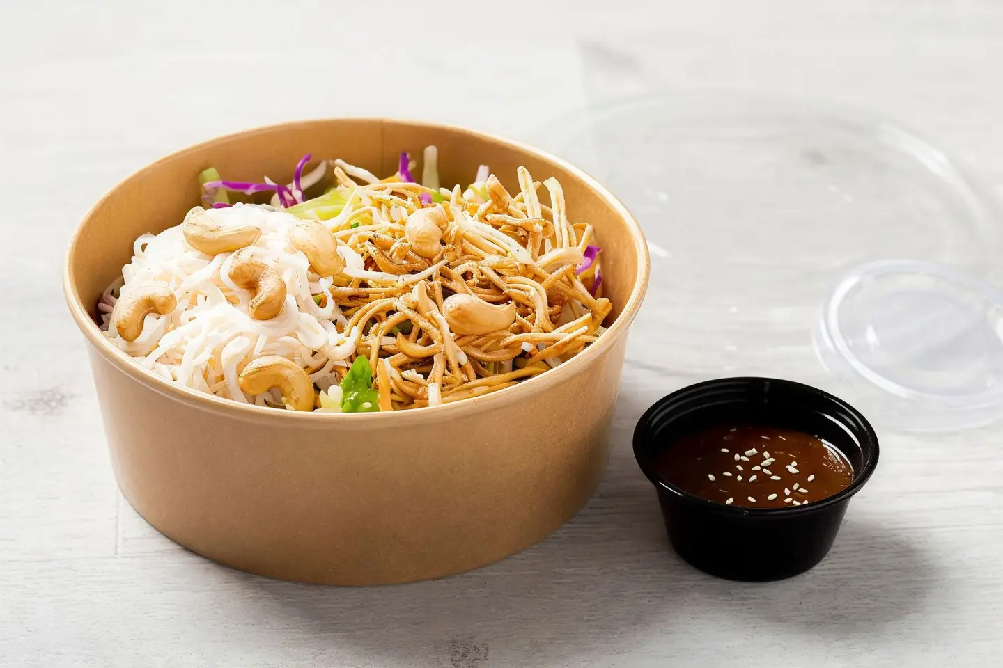 Crunchy Spicy Thai Peanut Cashew  Salad